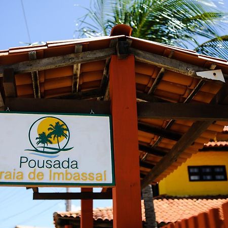 Pousada Praia Do Imbassai Exteriör bild